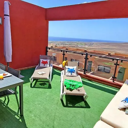 Semesterbostad Casa Caleta - Caleta Fuste - Meerblick - Pool - Glasfaserinternet *