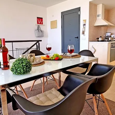 בית נופש Casa Caleta - Caleta Fuste - Meerblick - Pool - Glasfaserinternet