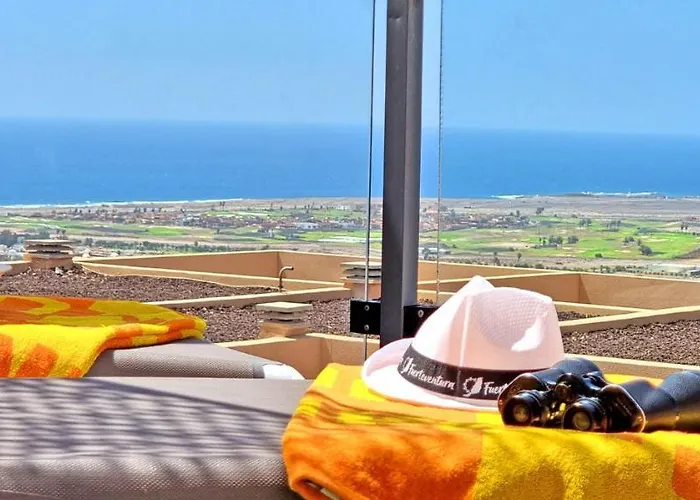 Vakantiehuis Casa Caleta - Caleta Fuste - Meerblick - Pool - Glasfaserinternet *