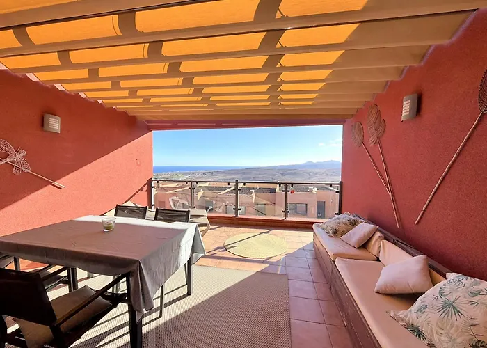 Vakantiehuis Casa Caleta - Caleta Fuste - Meerblick - Pool - Glasfaserinternet *