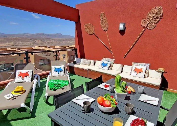 Casa Caleta - Caleta Fuste - Meerblick - Pool - Glasfaserinternet